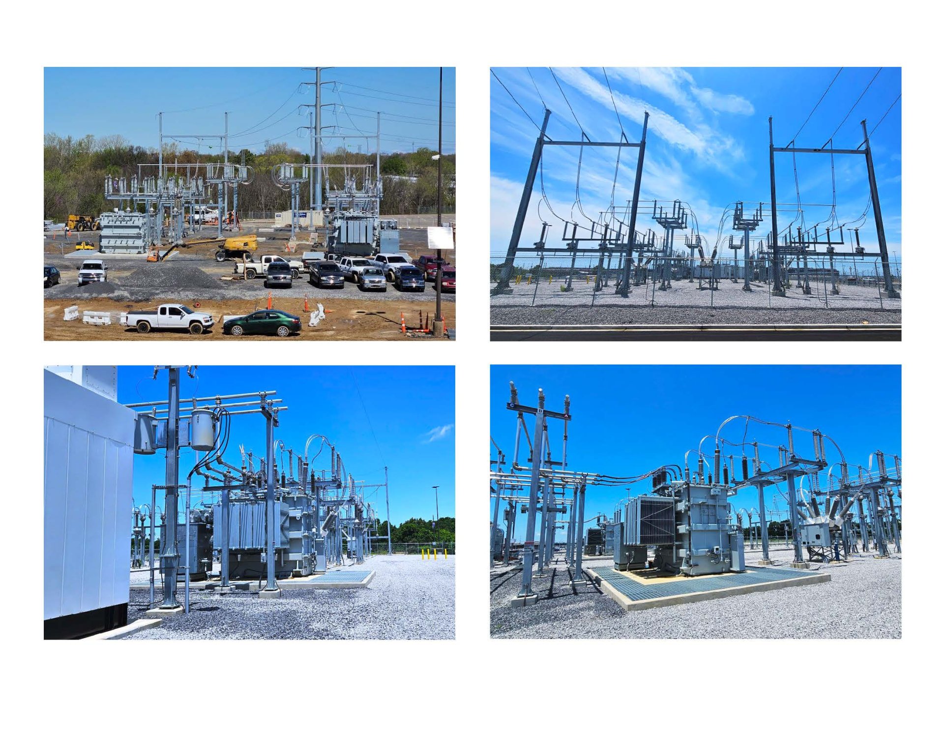 Utility Substation and Switch Yard construction
